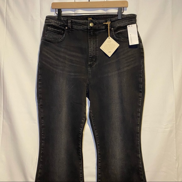 LEE Vintage Modern Denim Jeans High Rise Flare NWT - Picture 4 of 11
